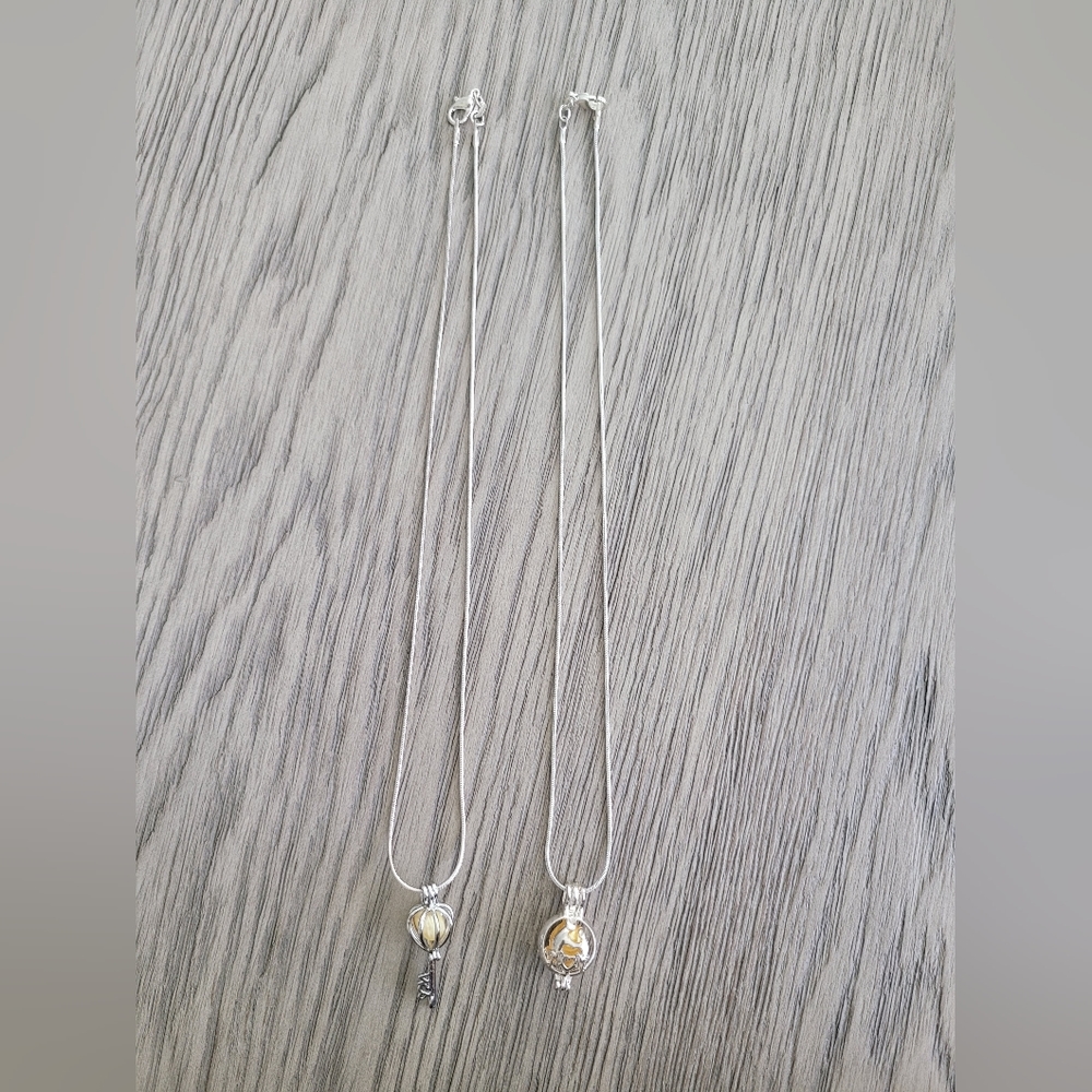 Two Real Solid .925 Sterling Silver Pendant Italy… - image 4